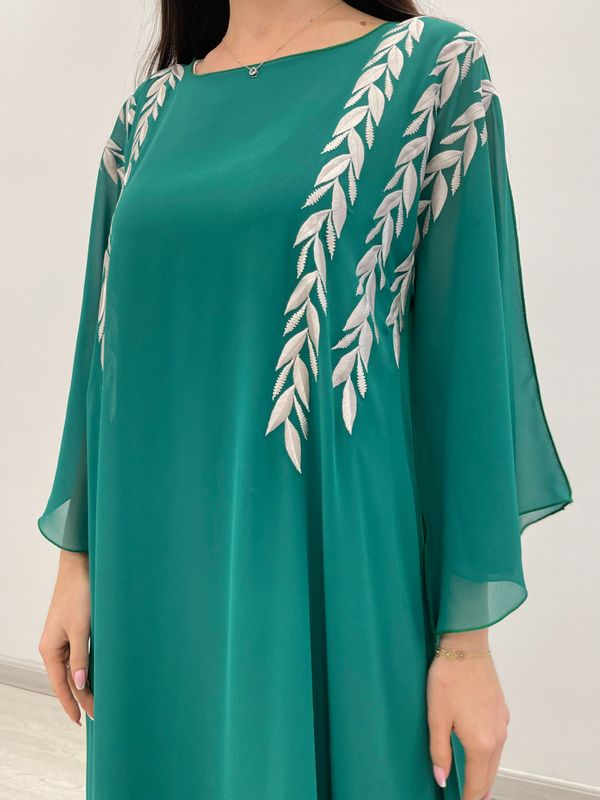 Chiffon Machine Embroidery